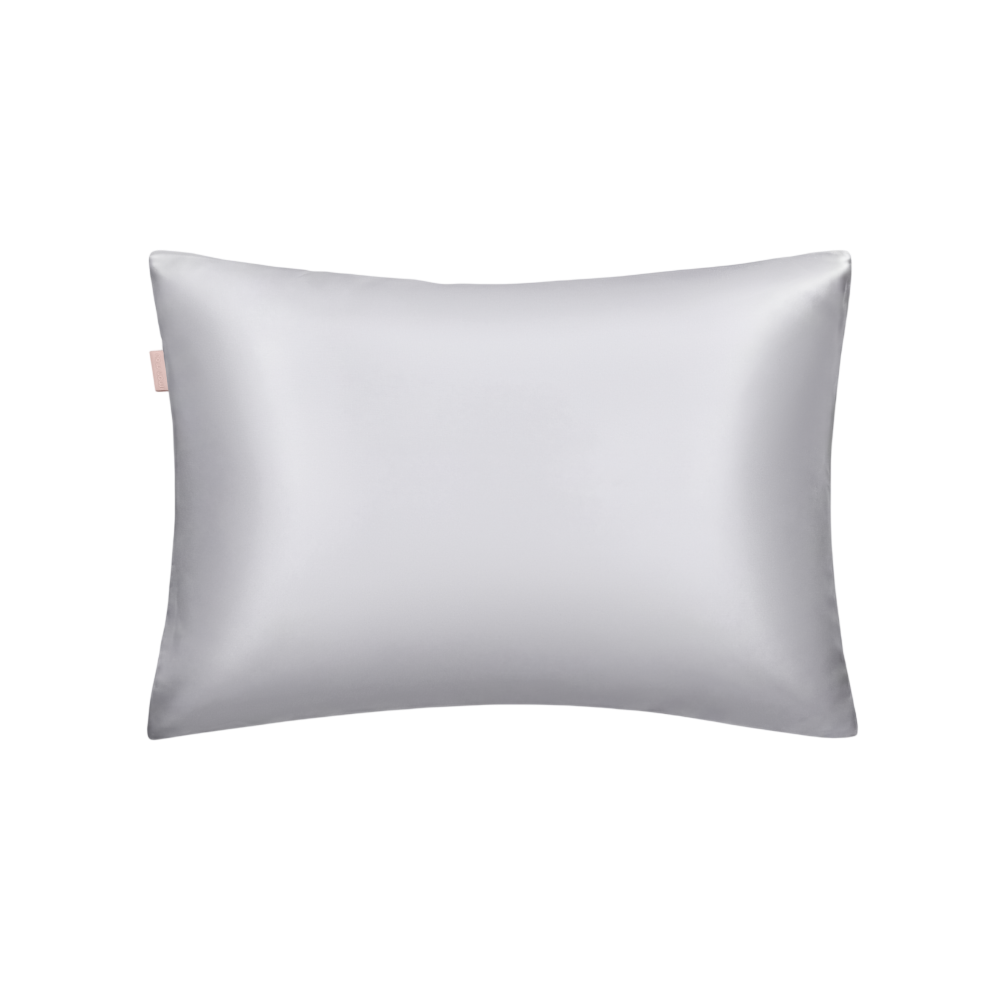 MON MOU Soft Silk Pillowcase Pearl Gray - Наволочка из 100% натурального шелка MON MOU Soft Silk Pillowcase Pearl Gray - Наволочка из 100% натурального шелка
